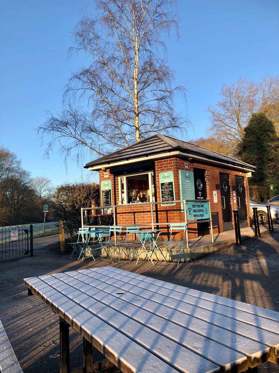 Cafe Azul kiosk