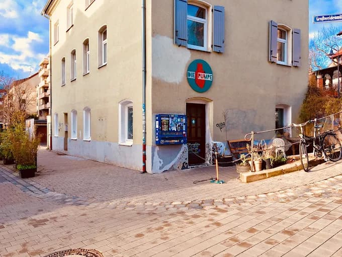 Die Pumpe bike shop and café, Nuremberg