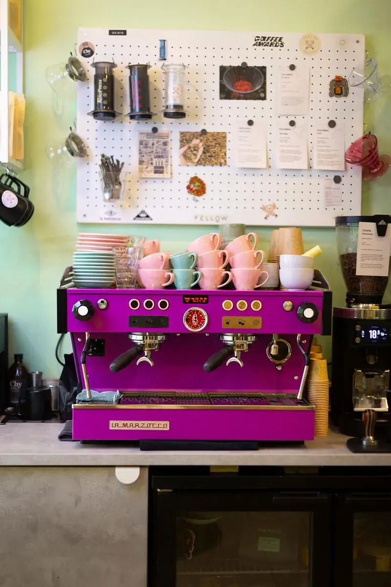 Shot me coffee