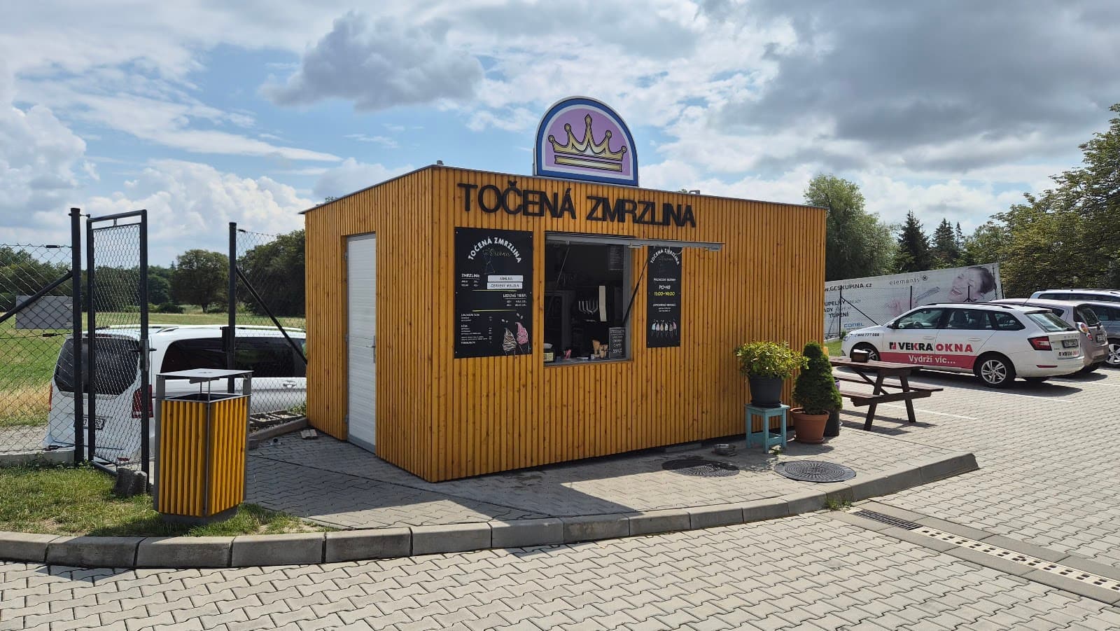 Točená zmrzlina u Orionu