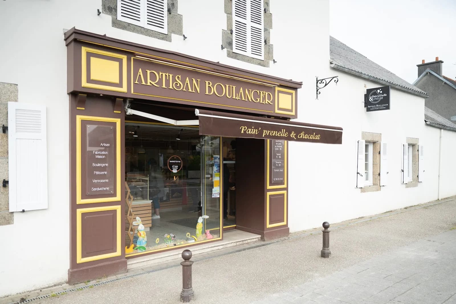 Boulangerie le guezennec Pain 'prenelle et chocolat