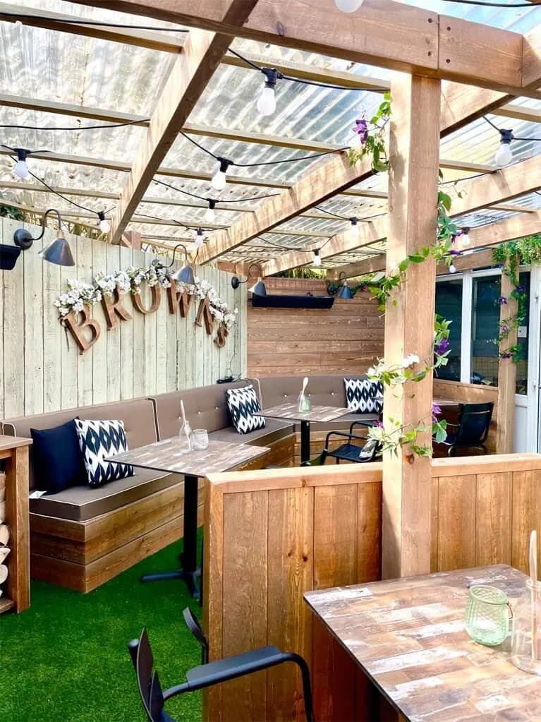 Browns Garden Restaurant (Tewkesbury GC)