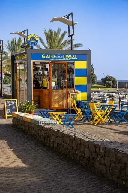 Gato Legal Coffee Roastery Kiosk