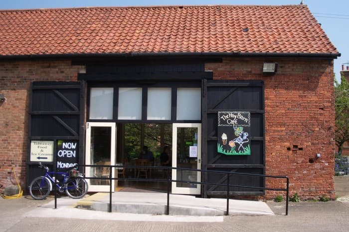 Hay Barn Cafe at the The Old Hall Farm Shop