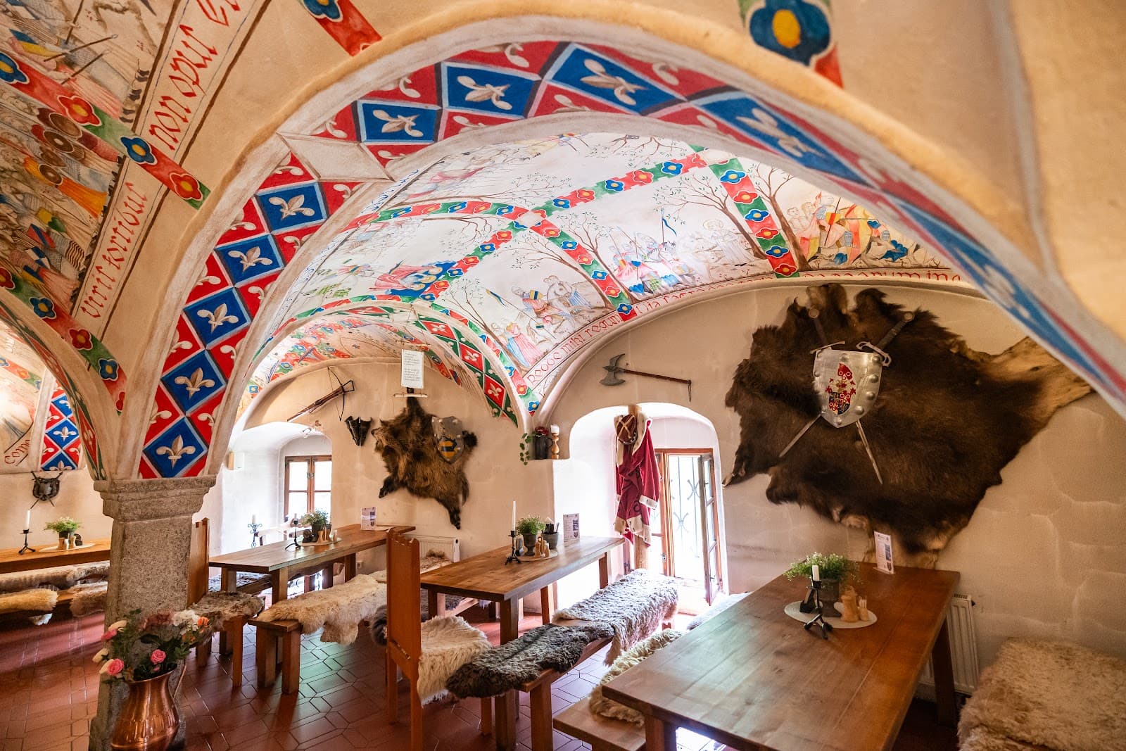 Hrad Vildštejn - restaurace Hodovna