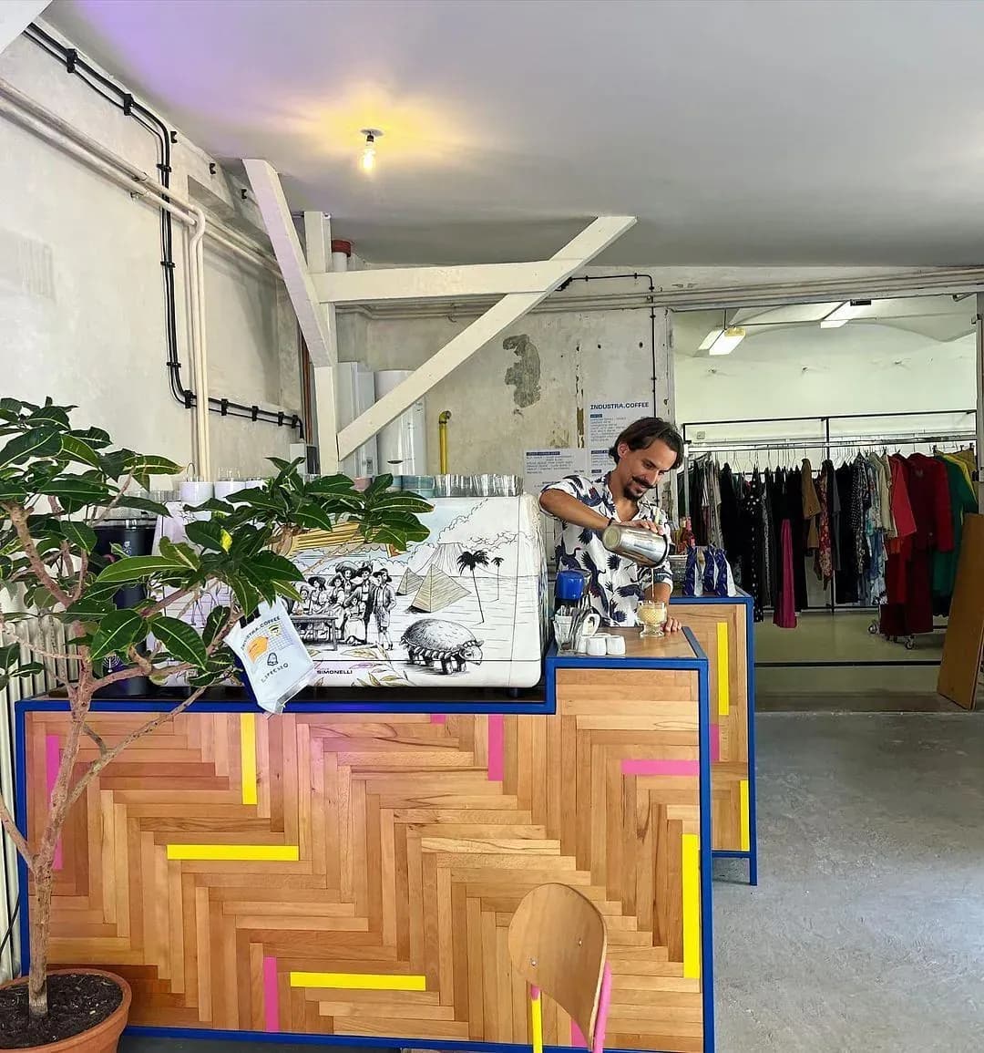 Industra Coffee Praha Nusle