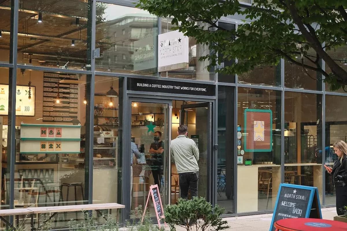 North Star Coffee Shop Leeds Dock