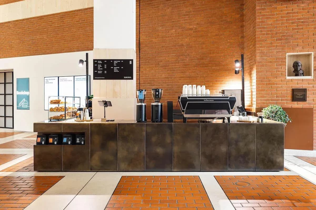 Origin Coffee at The British Library