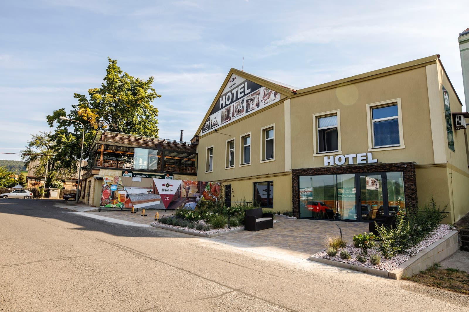 Wellness hotel a restaurace Kocanda Děčín